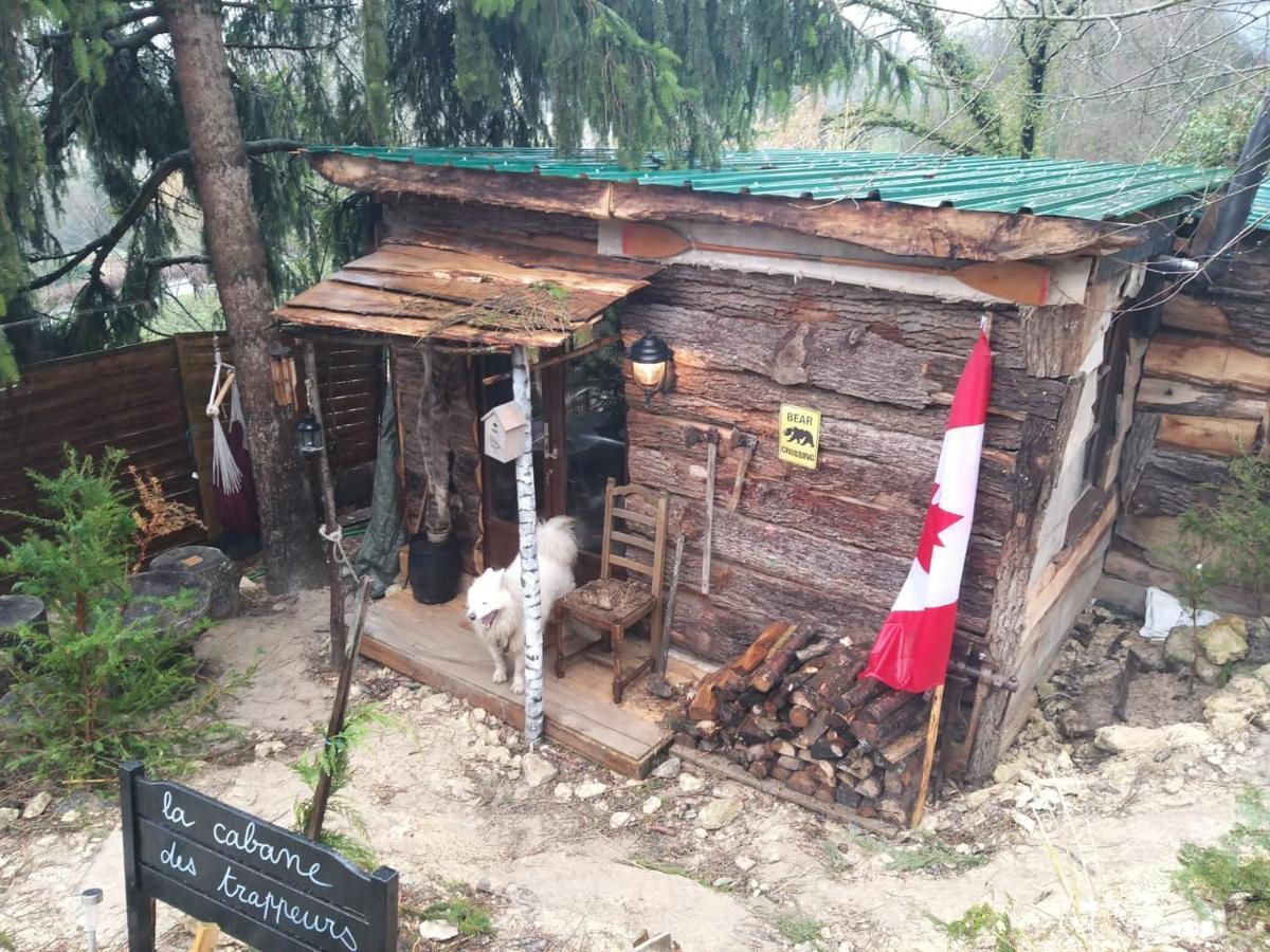 La Cabane Des Trappeurs Crépy-en-Valois Exteriör bild